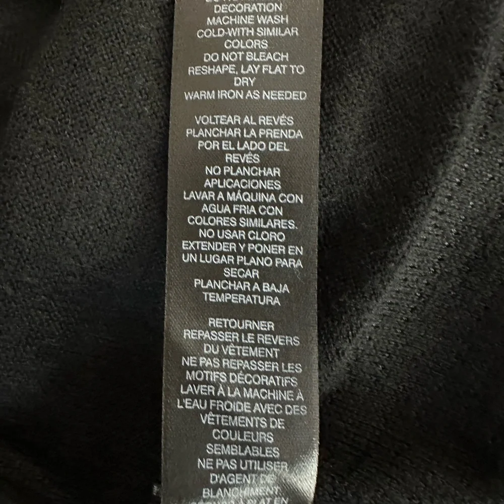 WHBM Beaded Tassel Poncho - Picture 9 of 9